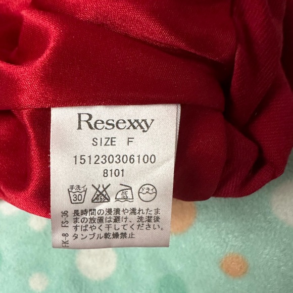 Bought in Japan Resexxy sleeveless red mini dress - Picture 5 of 6